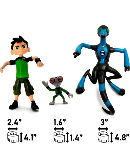 Conjunto de Figuras de Acción Ben 10 - 9 Juguetes Coleccionables Conjunto de Figuras de Acción Ben 10 - 9 Juguetes Coleccionables
