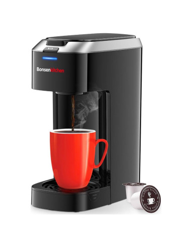 Cafetera de Una Taza Bonsenkitchen CM3302-V1 177-414ml