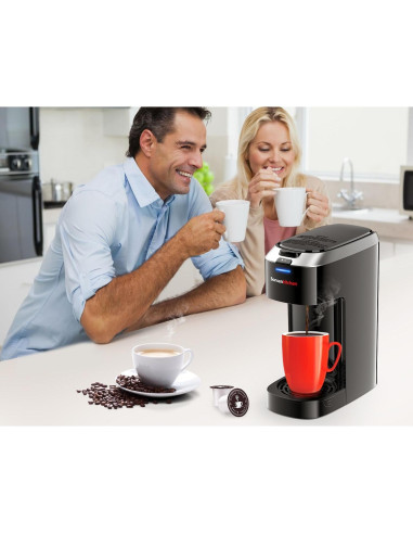 Cafetera de Una Taza Bonsenkitchen CM3302-V1 177-414ml