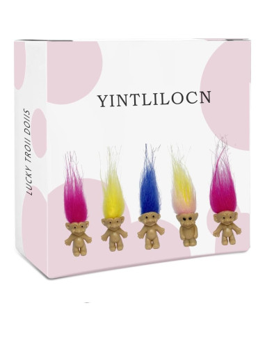 Muñecas Troll Vintage 11 Pack Yintlilocn para Colección y Manualidades