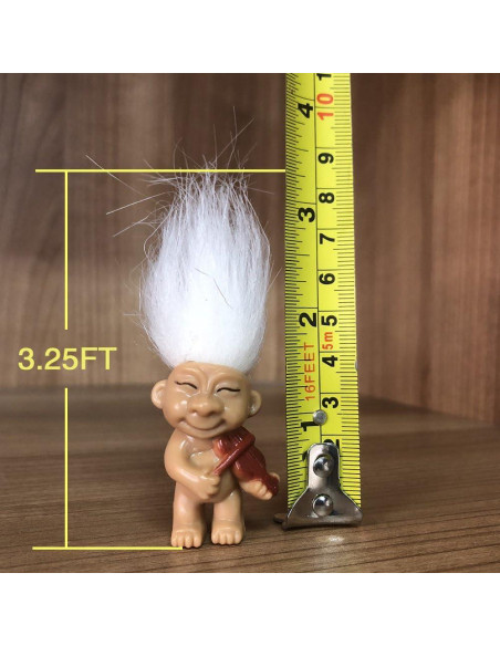 8 Muñecas Troll Vintage PVC 80s Coloridas para Colección 8 Muñecas Troll Vintage PVC 80s Coloridas para Colección