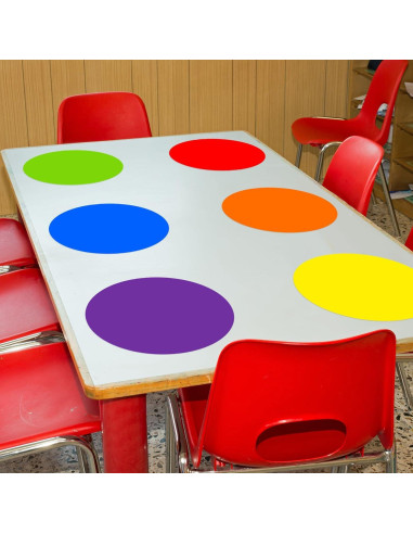 Pegatinas de Borrado en Seco Ireer 12 Pcs 33 cm Arcoíris