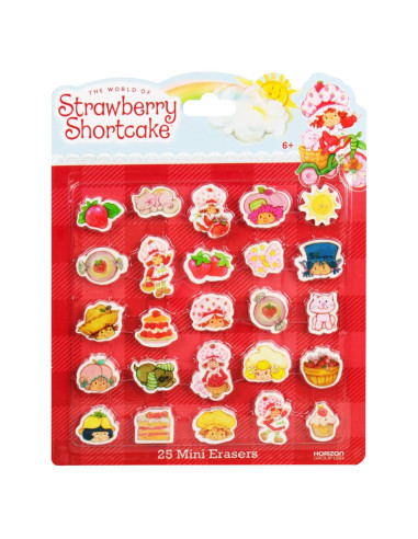 Borradores Mini de Pastel de Fresa - 25 Piezas - Horizon Group