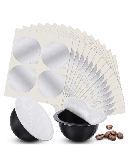 Tapas de Aluminio Zonon para Cápsulas Nespresso Vertuoline 63 mm (150) Tapas de Aluminio Zonon para Cápsulas Nespresso Vertuoline 63 mm (150)
