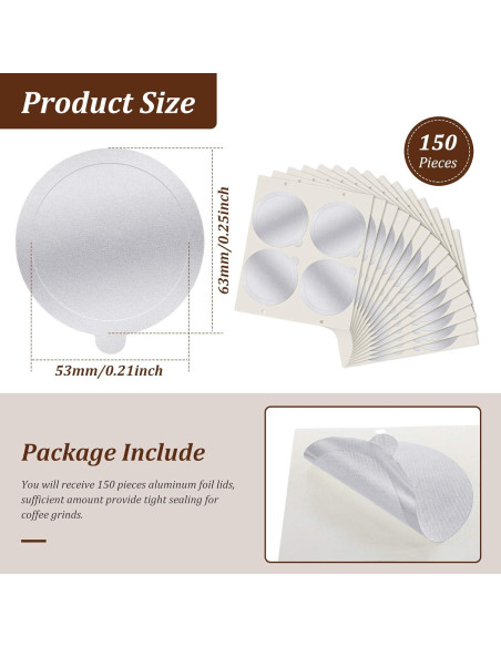 Tapas de Aluminio Zonon para Cápsulas Nespresso Vertuoline 63 mm (150) Tapas de Aluminio Zonon para Cápsulas Nespresso Vertuoline 63 mm (150)