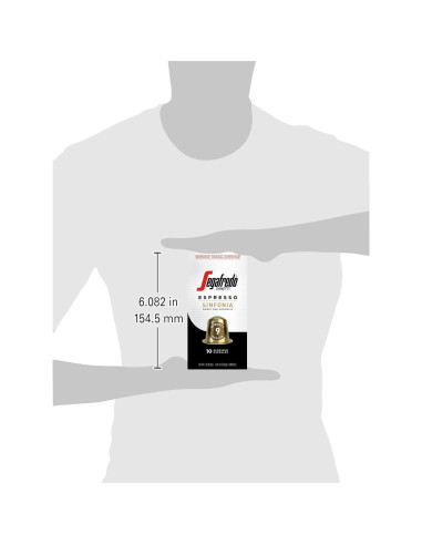 Cápsulas de Espresso Segafredo Zanetti Sinfonia - 10 Unidades