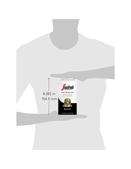 Cápsulas de Espresso Segafredo Zanetti Sinfonia - 10 Unidades Cápsulas de Espresso Segafredo Zanetti Sinfonia - 10 Unidades