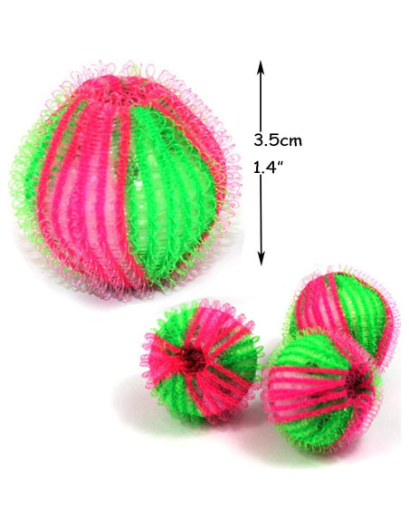 Bolas de Secado Reutilizables Ruri's para Eliminar Pelo de Mascotas Bolas de Secado Reutilizables Ruri's para Eliminar Pelo de Mascotas