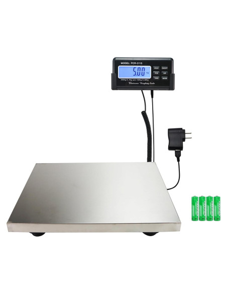 Balanza Postal Digital Charmline 299.37kg Acero Inoxidable 38.1x30.5cm Balanza Postal Digital Charmline 299.37kg Acero Inoxidable 38.1x30.5cm