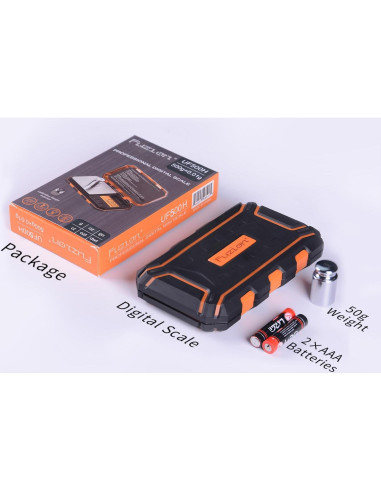 Báscula Digital de Bolsillo Fuzion UF500-OG 500g x 0.01g