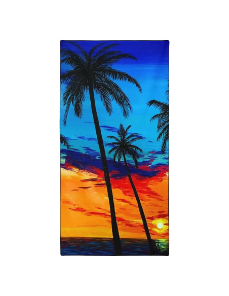 Toalla de Playa XL OHTMTHO Microfibra Secado Rápido 91x183cm Toalla de Playa XL OHTMTHO Microfibra Secado Rápido 91x183cm