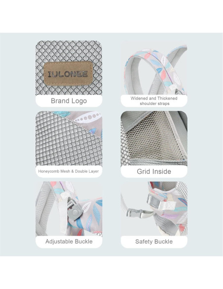 Portabebés IULONEE Embrace Cozy 4-en-1 Ergonómico Azul Portabebés IULONEE Embrace Cozy 4-en-1 Ergonómico Azul
