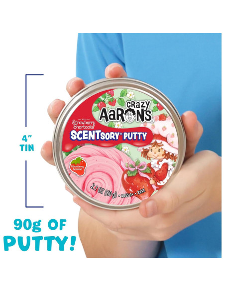 Pasta Scented Crazy Aaron's de Fresa - 145g - Hecho en EE. UU. Pasta Scented Crazy Aaron's de Fresa - 145g - Hecho en EE. UU.
