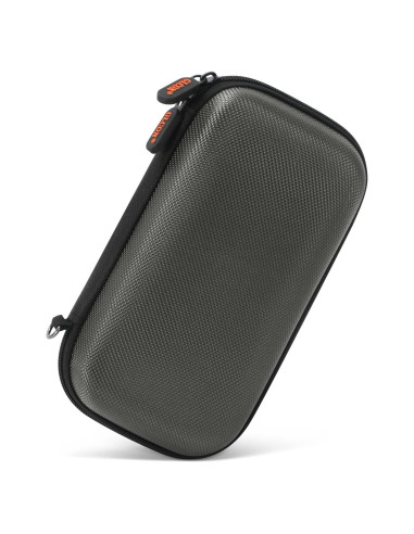 GLCON Funda Organizador de Cables - Dura EVA Gris Plateado