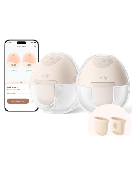 Extractor de Leche Eléctrico Eufy E10 Portátil 2-Pack Extractor de Leche Eléctrico Eufy E10 Portátil 2-Pack