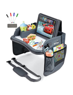 Bandeja de Viaje para Niños WITRIP con Pizarra Borrado Seco