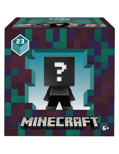 Paquete de 3 Mini Figuras Minecraft Nether Serie 23 Mattel