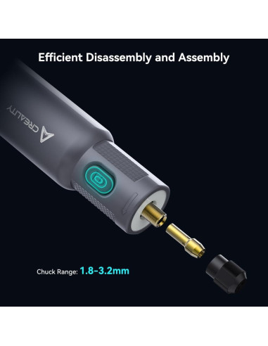 Kit de Herramienta Rotativa Inalámbrica Creality 24 Accesorios
