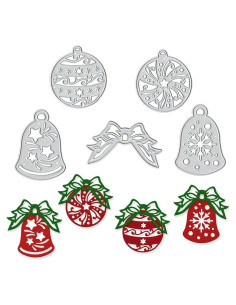 Cortadores de Troqueles Navideños Hying - Campana y Bombilla