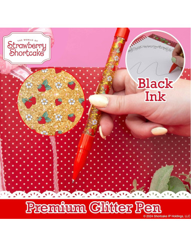 Cuaderno de bocetos Strawberry Shortcake 20 páginas con bolígrafo