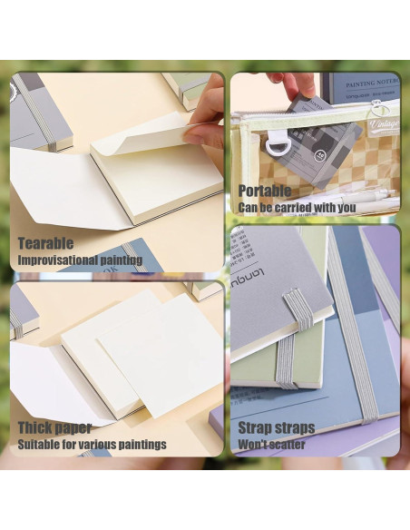 Set de Acuarelas Portátil Tobios con 12 Colores y Pinceles