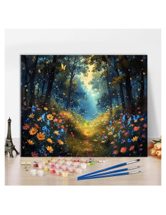 Kit de Pintura por Números TUMOVO 40x50 cm para Adultos