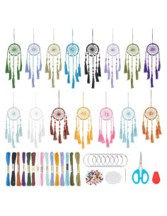 Kit de Atrapasueños DIY INFUNLY 15 Piezas Multicolor