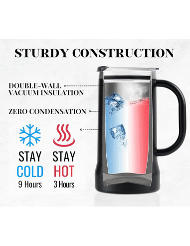 Jarra de Cerveza Personalizada Onebttl 710 ml Acero Inoxidable