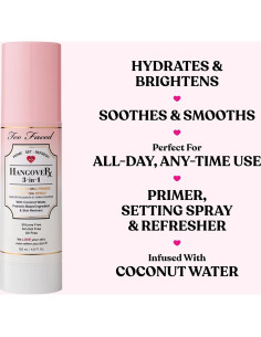 Too Faced Hangover Primer y Spray Fijador 118 ml Hidratante 2