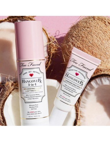 Too Faced Hangover Primer y Spray Fijador 118 ml Hidratante