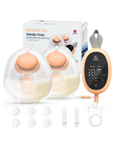 Extractor de Leche Materna Eléctrico HORIGEN D6 Portátil 6oz