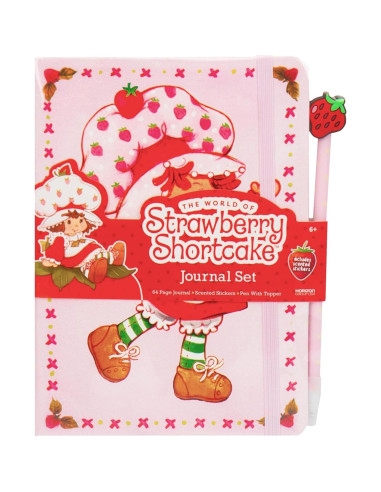 Conjunto de Diario Strawberry Shortcake con Bolígrafo y Stickers