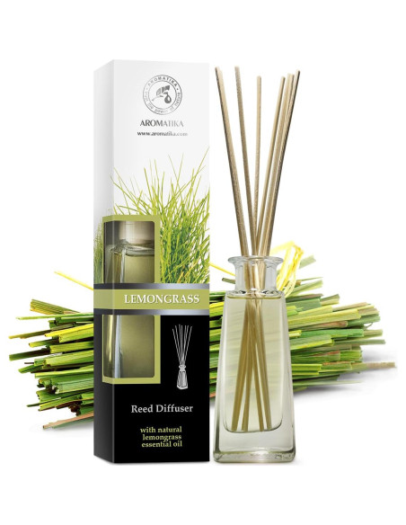 Difusor de Varitas Aromáticas Aromatika 100 ml - Hierba Limón Difusor de Varitas Aromáticas Aromatika 100 ml - Hierba Limón
