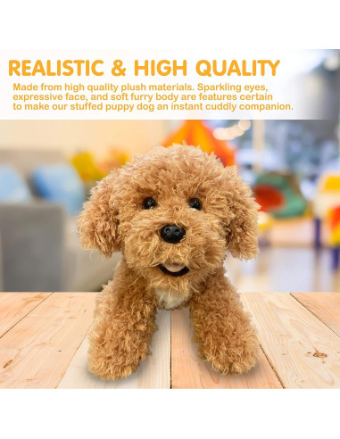 Juguete de Perro de Peluche Aurora Labrador 33 cm Suave