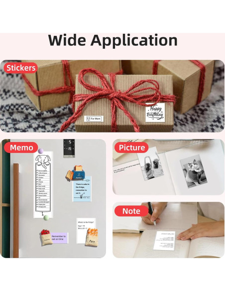 Impresora de Etiquetas ORGSTA S002 Bluetooth Térmica Portátil Impresora de Etiquetas ORGSTA S002 Bluetooth Térmica Portátil