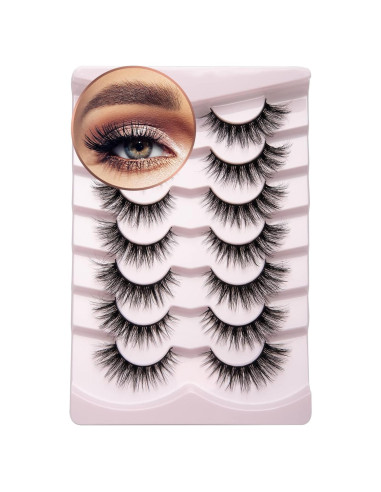 Pestañas Falsas Onlyall A04 16MM Naturales Suaves