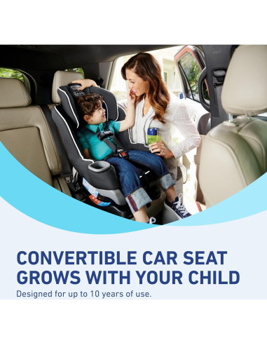 Asiento de Auto Convertible Graco Extend2Fit Gotham 2-en-1