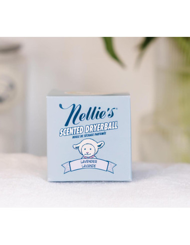 Bola de Secado Aromatizada Nellie's Lavanda 100% Lana Nueva Zelanda
