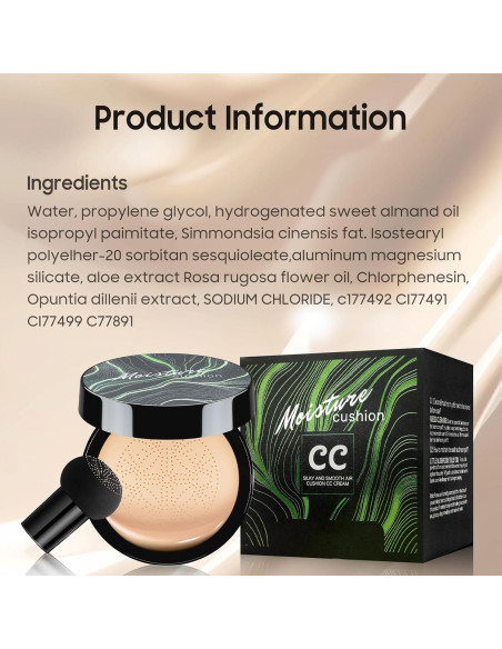 Crema CC Hidratante Marfil - Base de Larga Duración 100g Crema CC Hidratante Marfil - Base de Larga Duración 100g