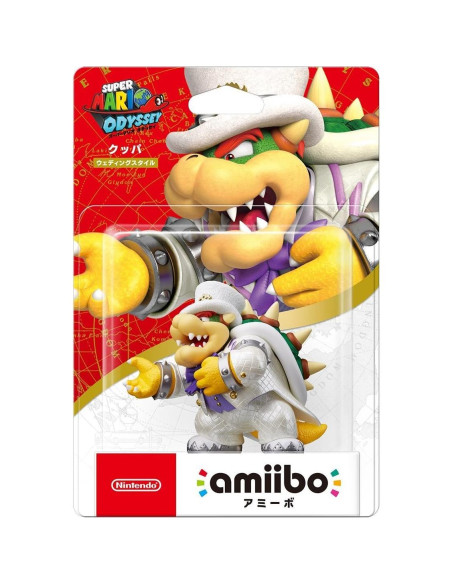 Nintendo Amiibo Bowser Boda Super Mario Odyssey 20.3 cm Nintendo Amiibo Bowser Boda Super Mario Odyssey 20.3 cm