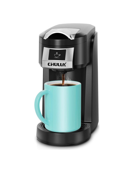 Cafetera Clásica CHULUX de Una Sola Taza Automática Negra Cafetera Clásica CHULUX de Una Sola Taza Automática Negra