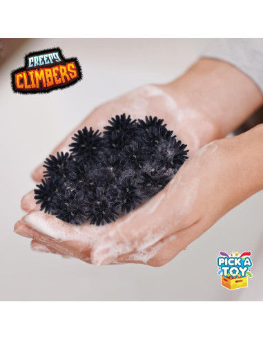 Juguetes Pegajosos de Pared Pick A Toy - 24 Creepy Crawlers