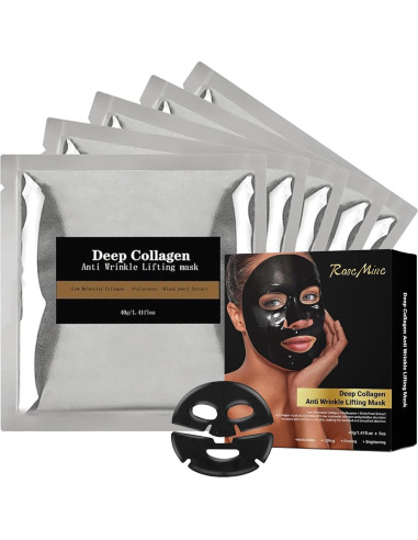 Mascarilla Facial Bio-Colágeno Reepic - 5 Unidades Hidratantes