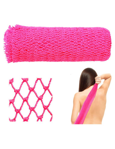 Esponja de Red Africana Rosa Exfoliante 76-160 cm JLNGTHONG