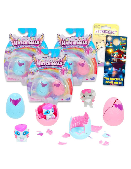 Bolsas Sorpresa Hatchimals - Paquete de 6 Huevos con Stickers Bolsas Sorpresa Hatchimals - Paquete de 6 Huevos con Stickers