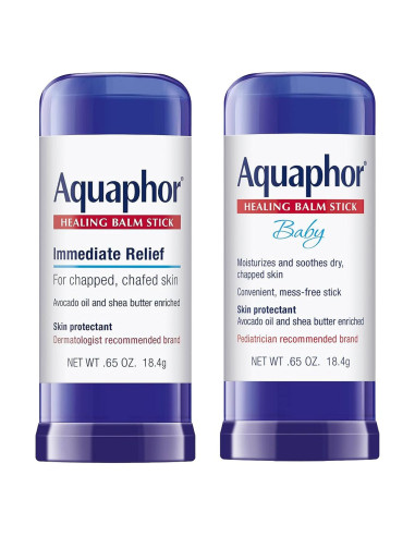 Set de Cuidado de Piel Aquaphor - 2 Barras de 18.6 g Hipoalergénicas