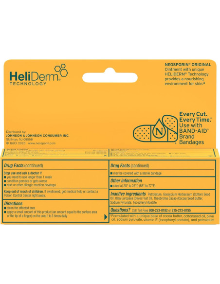 Neosporin Ungüento Antibiótico 28.35 g - Protección Heridas Neosporin Ungüento Antibiótico 28.35 g - Protección Heridas