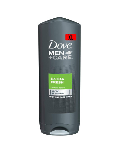 Gel de Ducha Dove Men Care Extra Fresco 400 mL x 6 Paquete