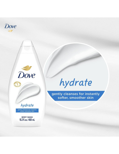 Dove Gel de Ducha Hidratante 2-Pack 430g - Cuidado Suave Piel Dove Gel de Ducha Hidratante 2-Pack 430g - Cuidado Suave Piel