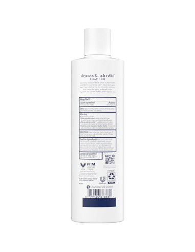 Champú Dove Derma Sequedad y Picazón 355 ml - Anticaspa